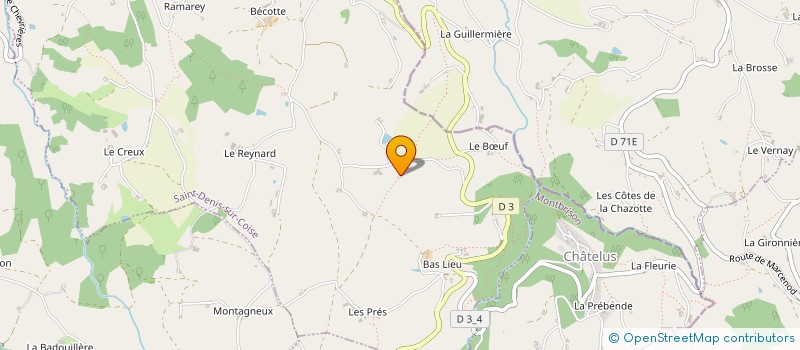 localisation de l'entreprise MADAME SIMONE SERAILLE à SAINT-DENIS-SUR-COISE