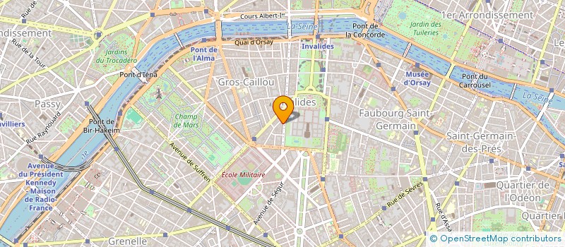 localisation de l'entreprise MADAME SIMONE SEROR  PARIS