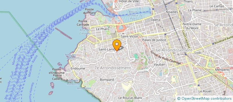 localisation de l'entreprise MADAME SIMONE SIMON à MARSEILLE