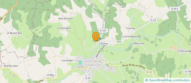 localisation de l'entreprise MADAME SIMONE SIVARD à SAINT-PAL-DE-CHALENCON