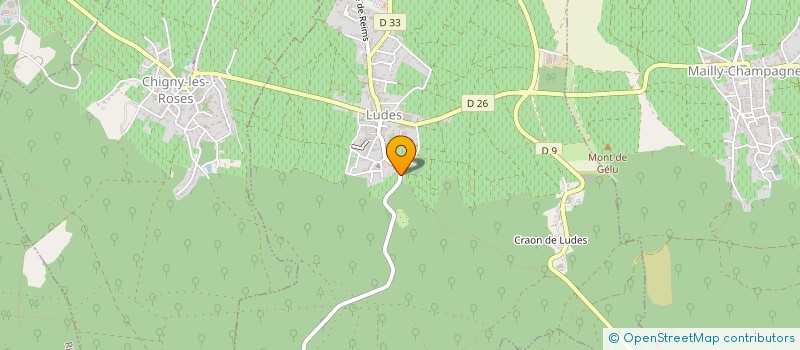 localisation de l'entreprise MADAME SIMONE SOHET  LUDES