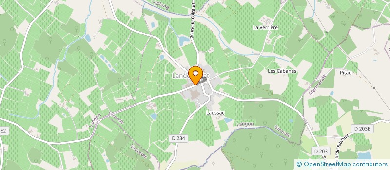 localisation de l'entreprise MADAME SIMONE SORGES  LANDERROUAT