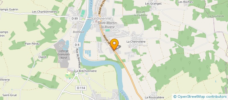 localisation de l'entreprise MADAME SIMONE TAMANINI  VALDIVIENNE