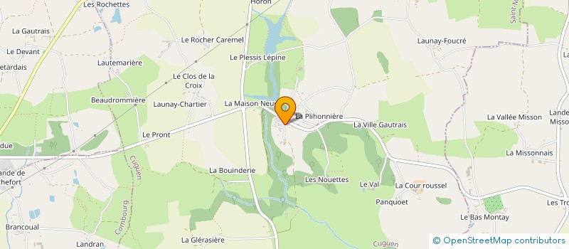 localisation de l'entreprise MADAME SIMONE TANGUY à CUGUEN
