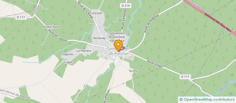 localisation de l'entreprise MADAME SIMONE TARTAS  SAINT-MICHEL-DE-RIEUFRET