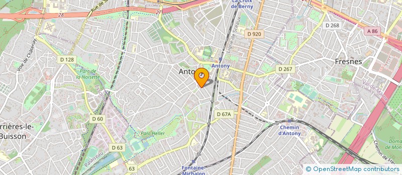 localisation de l'entreprise MADAME SIMONE TEROL à ANTONY