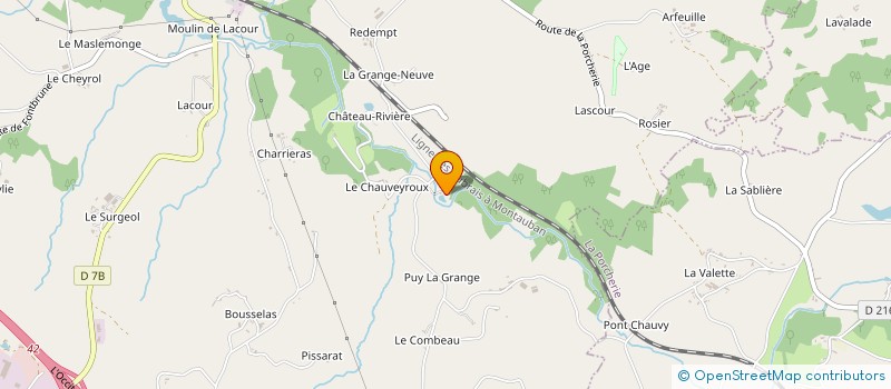 localisation de l'entreprise MADAME SIMONE TEXIER  SAINT-GERMAIN-LES-BELLES