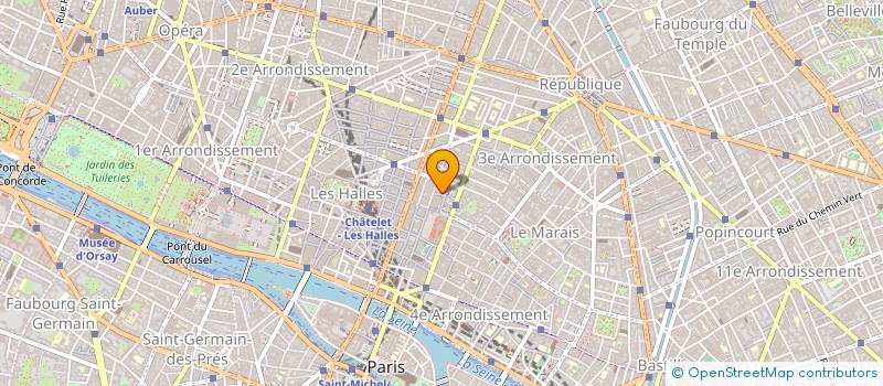 localisation de l'entreprise MADAME SIMONE TISON  PARIS