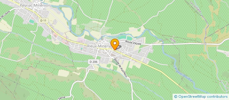 localisation de l'entreprise MADAME SIMONE TISSEYRE  RIEUX-MINERVOIS