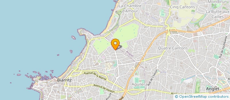 localisation de l'entreprise MADAME SIMONE TONYE à BIARRITZ