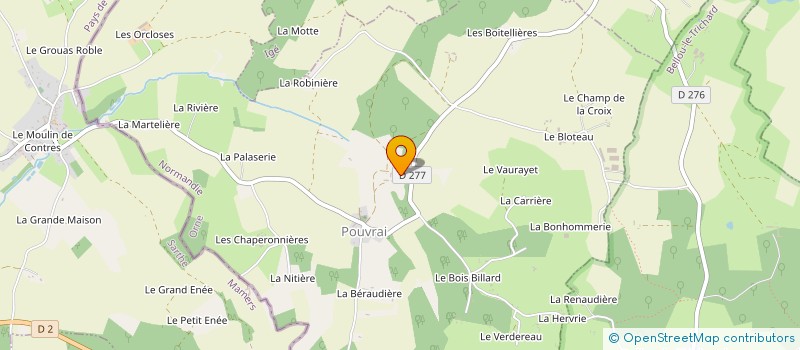 localisation de l'entreprise MADAME SIMONE TROUILLET à APPENAI-SOUS-BELLEME