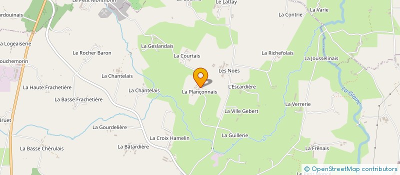 localisation de l'entreprise MADAME SIMONE TUMOINE à LA BAZOUGE DU DESERT
