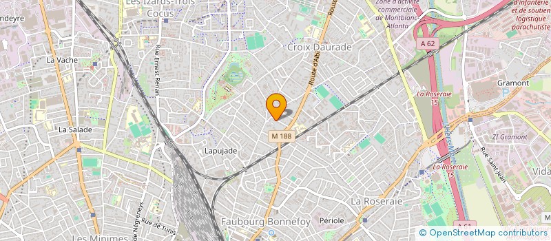 localisation de l'entreprise MADAME SIMONE USHIROBIRA  TOULOUSE