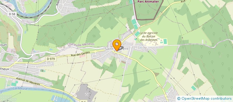 localisation de l'entreprise MADAME SIMONE VARLOTEAUX  CLIRON