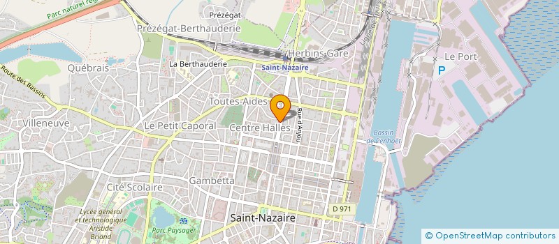 localisation de l'entreprise MADAME SIMONE VERONICA LIBURD LEFFLER à SAINT-NAZAIRE