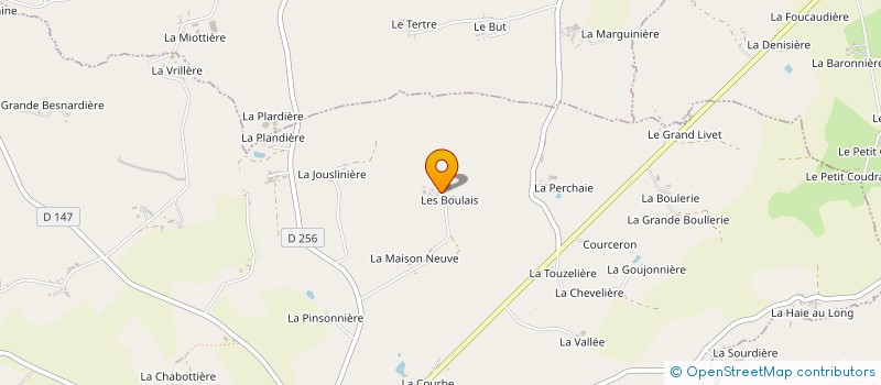 localisation de l'entreprise MADAME SIMONE VOISIN à CHAMPGENETEUX