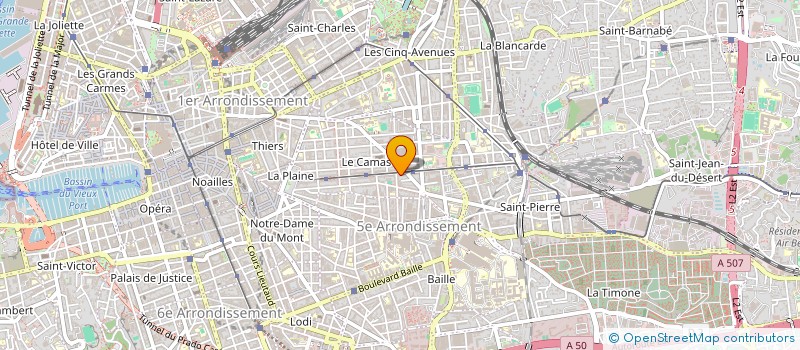 localisation de l'entreprise MADAME SIMONE WOLF à MARSEILLE