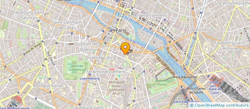 localisation de l'entreprise MADAME SIMONETTA GREGGIO  PARIS