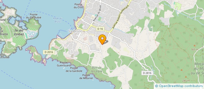localisation de l'entreprise MADAME SIMONNE BRISSI à SIX-FOURS-LES-PLAGES