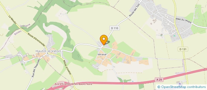 localisation de l'entreprise MADAME SIMONNE CAHARD  BAONS-LE-COMTE