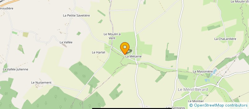 localisation de l'entreprise MADAME SIMONNE LE CLAIR à SAINT-HILAIRE-SUR-RILE