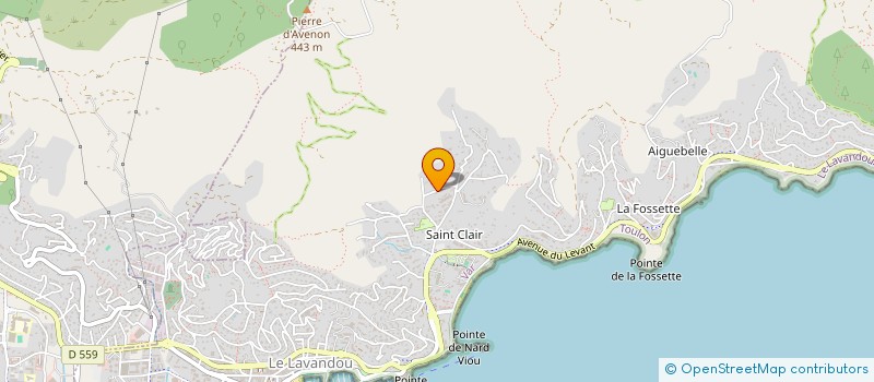 localisation de l'entreprise MADAME SIMONNE MACARIO à LE LAVANDOU