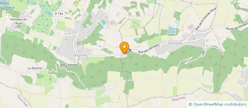 localisation de l'entreprise MADAME SIMONNE MAULIN  VASSELIN