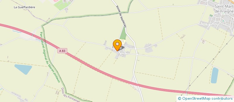 localisation de l'entreprise MADAME SIMONNE RABILLER à AUCHAY-SUR-VENDEE
