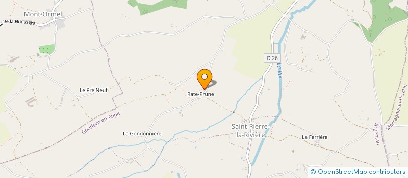 localisation de l'entreprise MADAME SIMONNE TEMPLIER à GOUFFERN EN AUGE