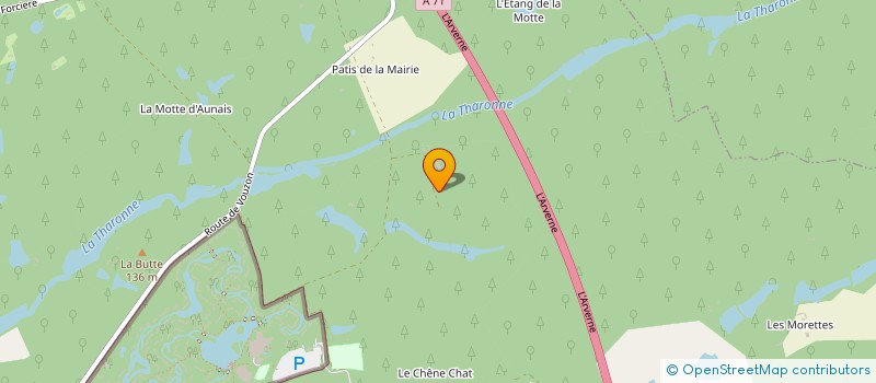 localisation de l'entreprise MADAME SIMONNE ZWAHLEN  CHAUMONT-SUR-THARONNE