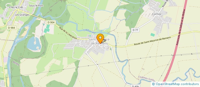 localisation de l'entreprise MADAME SIMPLICIANE OBALALIZOZO LEYASSA à SAINT-MAURICE-DE-REMENS