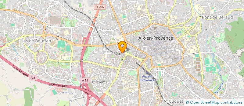 localisation de l'entreprise MADAME SINA DOMNING  AIX EN PROVENCE
