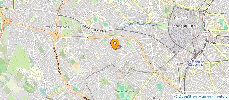 localisation de l'entreprise MADAME SINAI LABORDE à MONTPELLIER