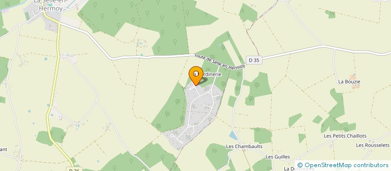 localisation de l'entreprise MADAME SINANN KHUON à LA SELLE-EN-HERMOY