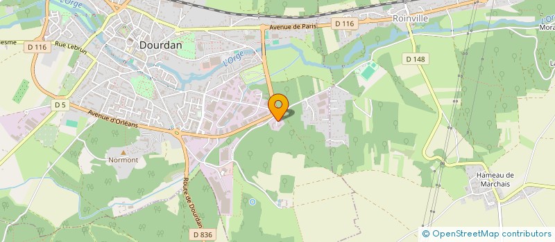 localisation de l'entreprise MADAME SINATH BOU à DOURDAN