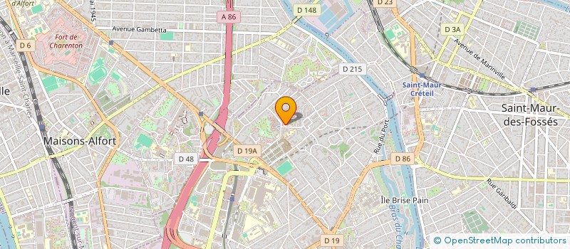 localisation de l'entreprise MADAME SINCLAIR KOUMBOU  CRETEIL