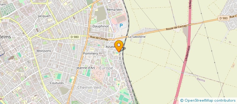 localisation de l'entreprise MADAME SINDA AYED  REIMS