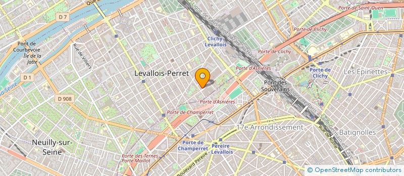 localisation de l'entreprise MADAME SINDES AWAD à LEVALLOIS-PERRET