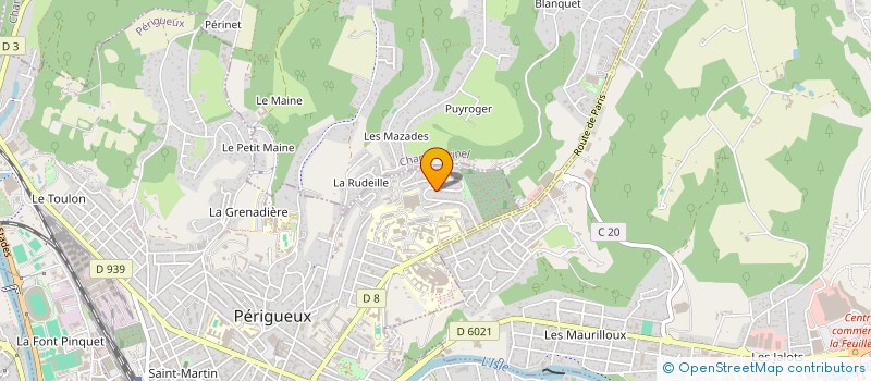 localisation de l'entreprise MADAME SINDINKELGBA SEBGO à PERIGUEUX