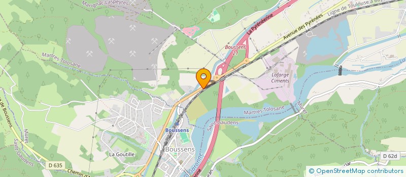 localisation de l'entreprise MADAME SINDY CADEOT  MARTRES-TOLOSANE