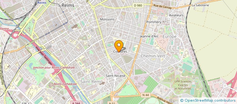 localisation de l'entreprise MADAME SINDY COPITET  REIMS