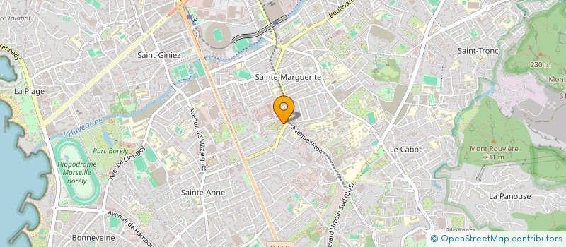 localisation de l'entreprise MADAME SINDY FERAUD à MARSEILLE