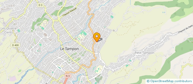 localisation de l'entreprise MADAME SINDY GENDRON  LE TAMPON