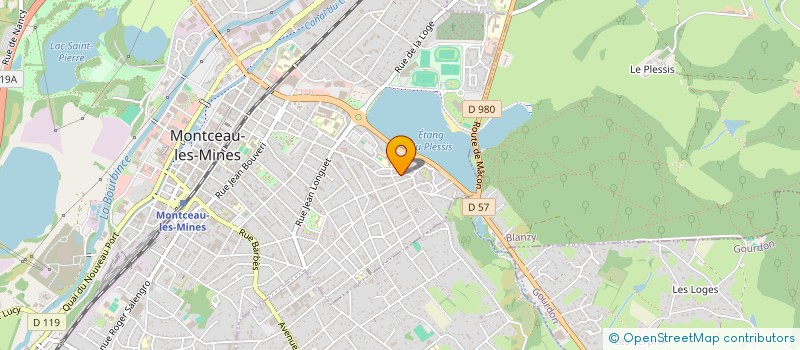 localisation de l'entreprise MADAME SINDY LAGROST  MONTCEAU-LES-MINES