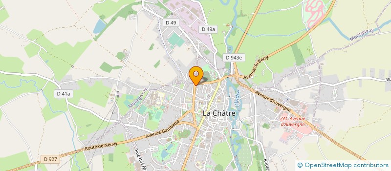 localisation de l'entreprise MADAME SINDY LE GUERNIC à MONTGIVRAY