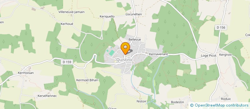 localisation de l'entreprise MADAME SINDY LE LOUET à PLUMELIAU-BIEUZY