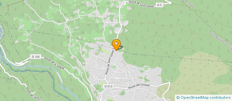 localisation de l'entreprise MADAME SINDY ROSSE à SAINT-CEZAIRE-SUR-SIAGNE