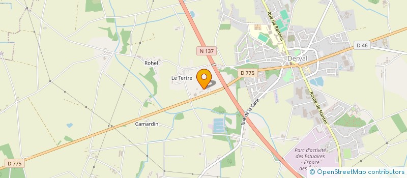 localisation de l'entreprise MADAME SINDY SANCHEZ  DERVAL