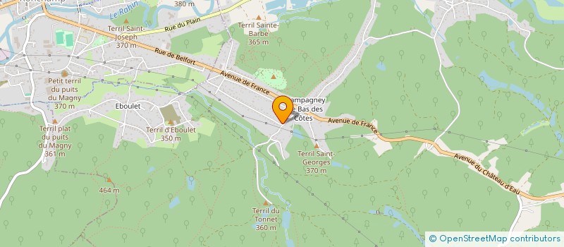 localisation de l'entreprise MADAME SINDY TSCHAN  CHAMPAGNEY