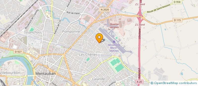 localisation de l'entreprise MADAME SINDY VILLARREAL RUIZ à MONTAUBAN
